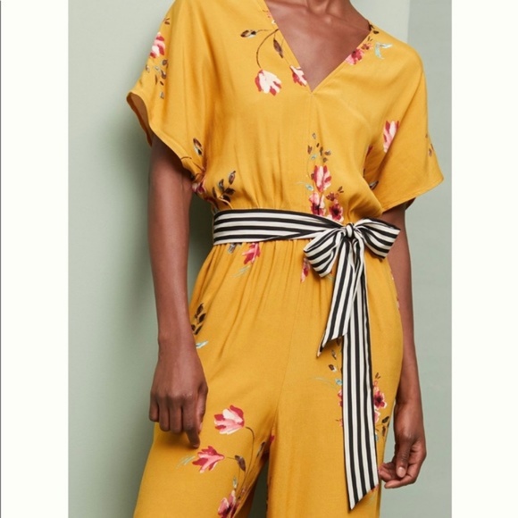Anthropologie Corey Lynn Calter Floral Jumpsuit NEW WITH TAG SMALL - Picture 9 of 10